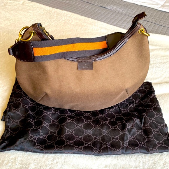 {Gucci} Crescent Shoulder Bag - Picture 2 of 9